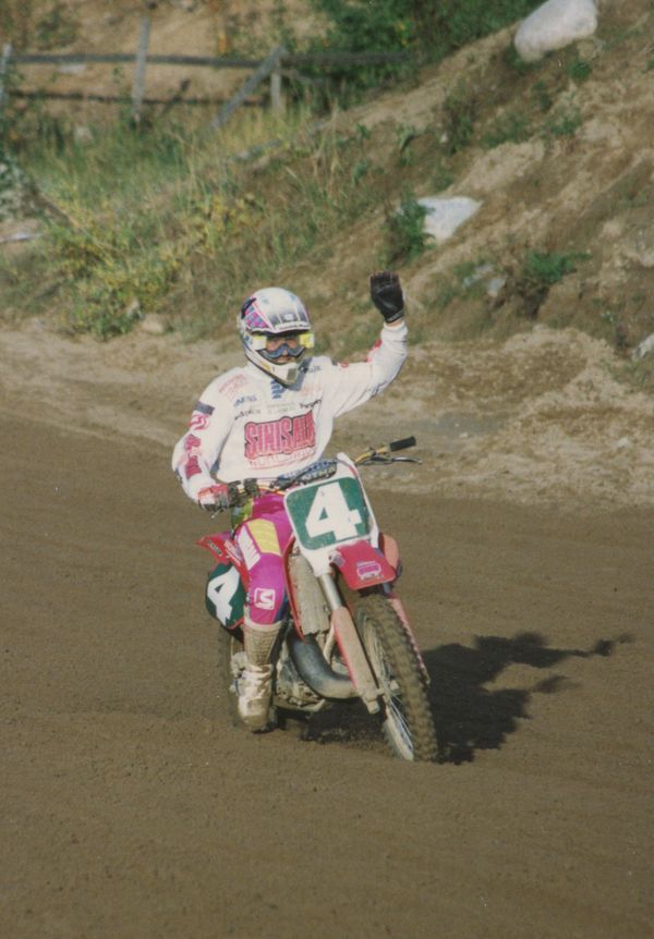 Ruskeasanta SM 250 1992 Petteri Kytölä ja Suomenmestaruus